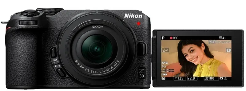 Câmera de vlog Nikon Z30