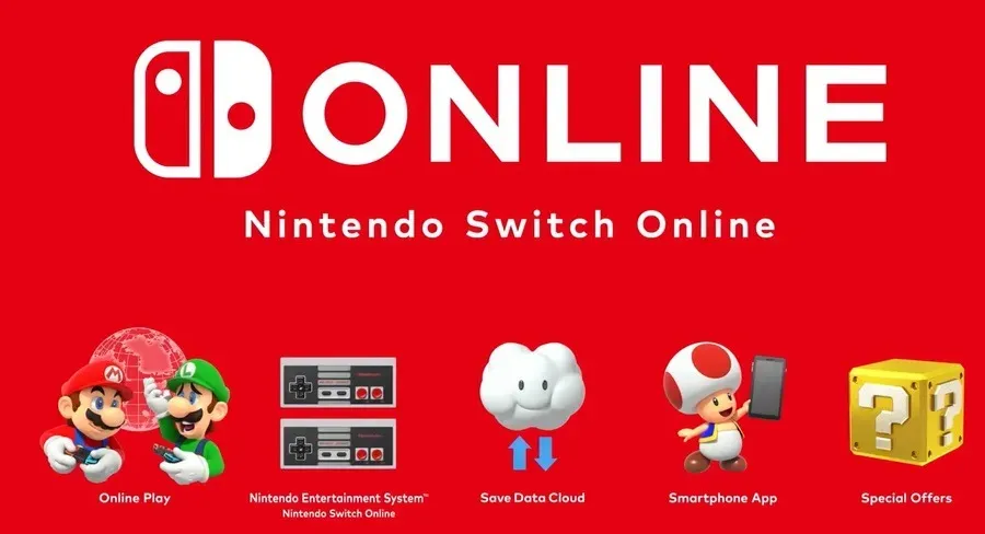 Benefícios da assinatura do Nintendo Switch Online