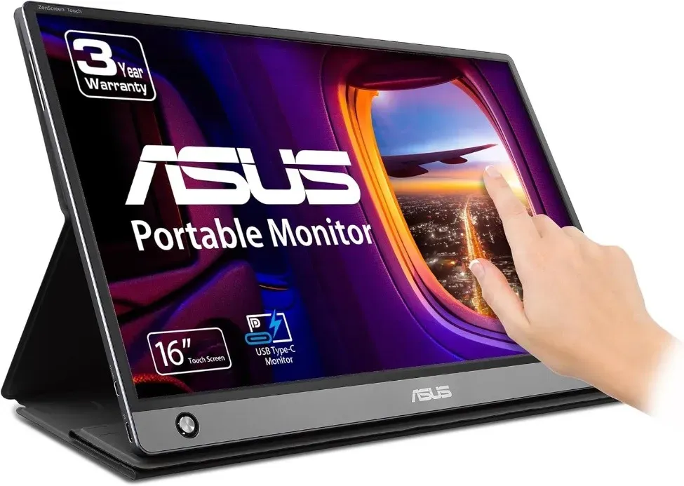 Asus ZenScreen Touch MB16AMT ポータブル モニター