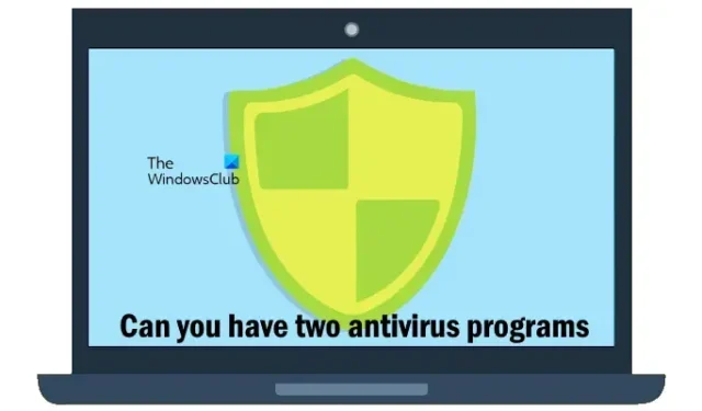 Puoi avere due programmi antivirus sul tuo computer?