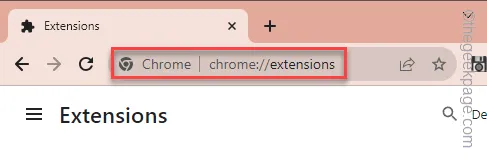 extensões mínimas do Chrome