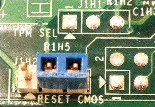 CMOS-Reset-Jumper, BIOS zurücksetzen