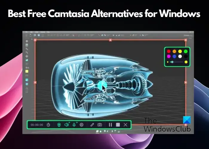 Alternatives gratuites à Camtasia pour Windows