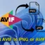Como converter AVIF para PNG ou AVIF para JPG?