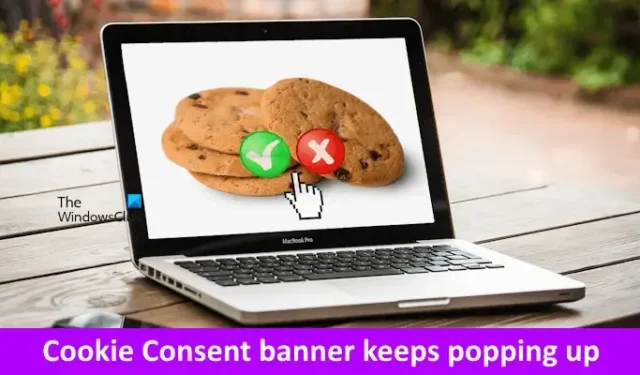 El banner de consentimiento de cookies sigue apareciendo en todas las páginas incluso después de aceptar
