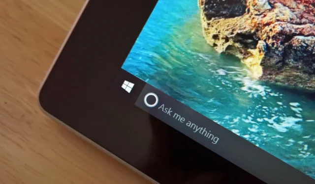 Come rimuovere Cortana su Windows 10