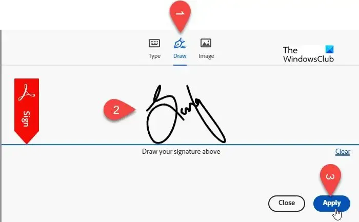 Handtekening tekenen in Adobe Acrobat