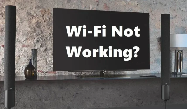 電視無法連線 Wi-Fi？以下是解決問題的方法