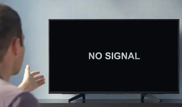 ¿Por qué mi televisor dice que no hay señal? Una guía rápida para la solución de problemas