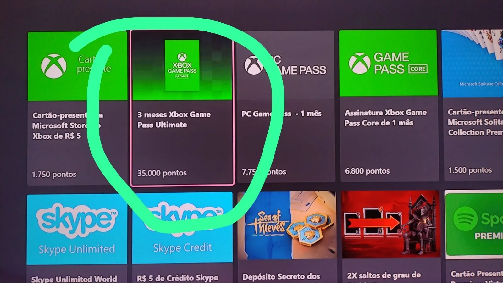Application Récompenses Xbox
