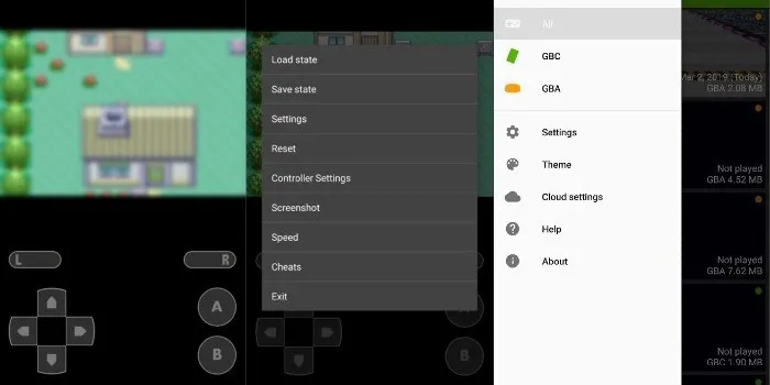 Gba-emulator Android Johngbac-gameplay