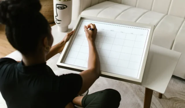 Comment créer un calendrier mural numérique à l’aide de votre Echo Show