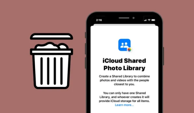 Como excluir sua biblioteca compartilhada no iPhone