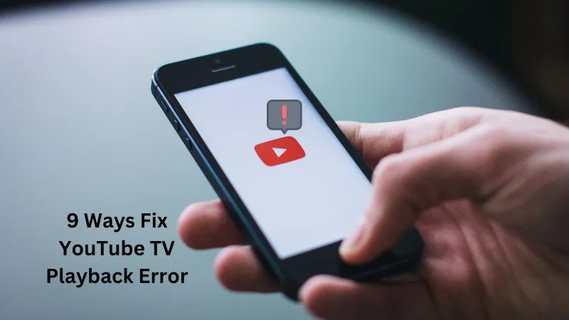 YouTube TV 재생 오류를 수정하는 방법