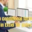如何在 Excel 中設定日期條件格式