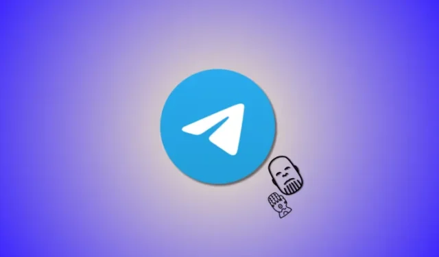 Comment faire l’effet Thanos sur les messages dans Telegram