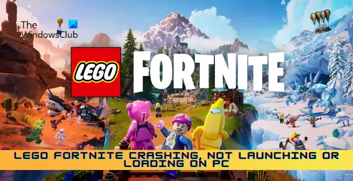 LEGO Fortnite stürzt ab, startet oder lädt nicht auf dem PC