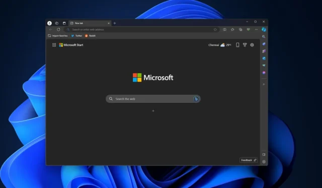 Met Microsoft Edge kunt u nu Mica inschakelen op Windows 11