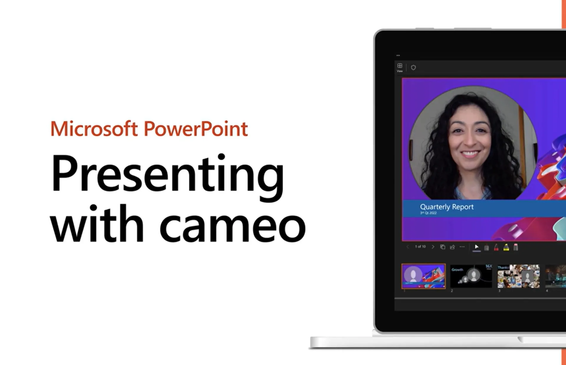 Microsoft PowerPoint - Cameo-functie