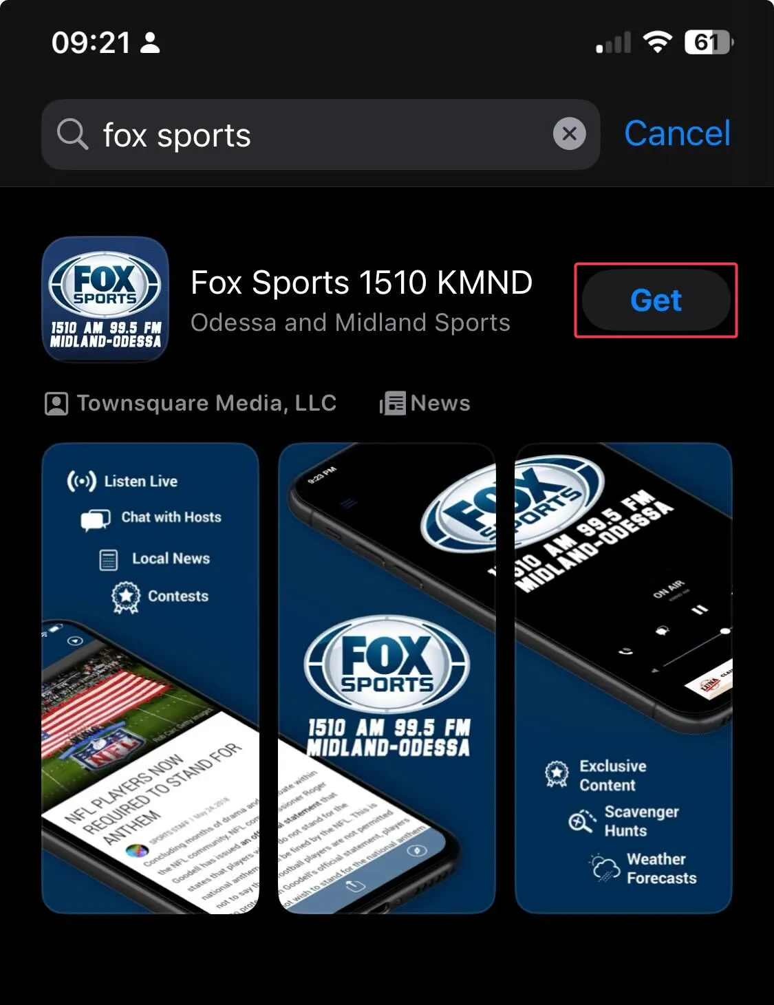 Holen Sie sich Fox Sports