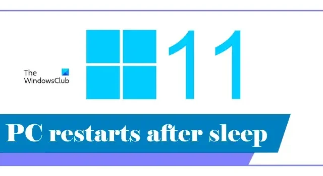 Le PC redémarre après la veille – Windows 11