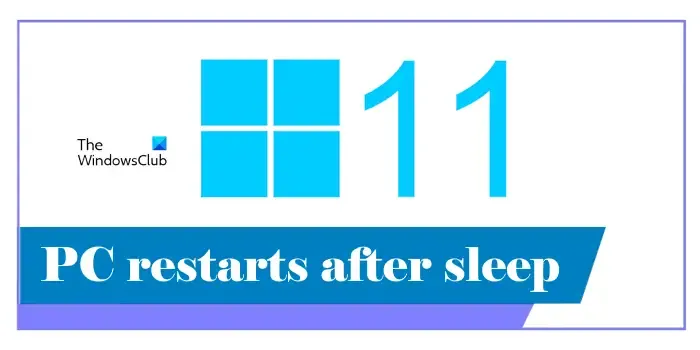 Le PC Windows redémarre après le sommeil