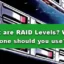 RAID レベルとは何ですか?どちらを使用するべきですか?