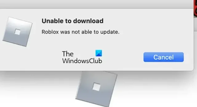 Roblox non si aggiorna sul PC [fissare]