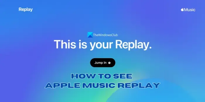 zie Apple Music Replay