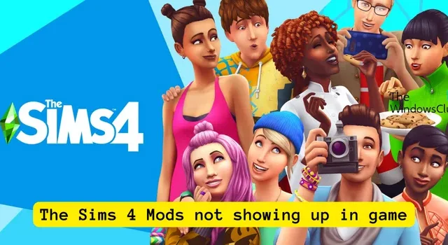 Die Sims 4-Mods werden im Spiel nicht angezeigt