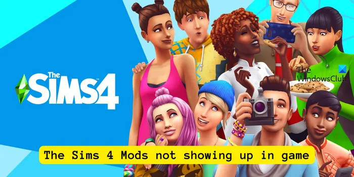 The Sims 4 모드가 게임에 표시되지 않습니다