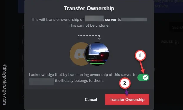 Cómo transferir la propiedad de un servidor de Discord