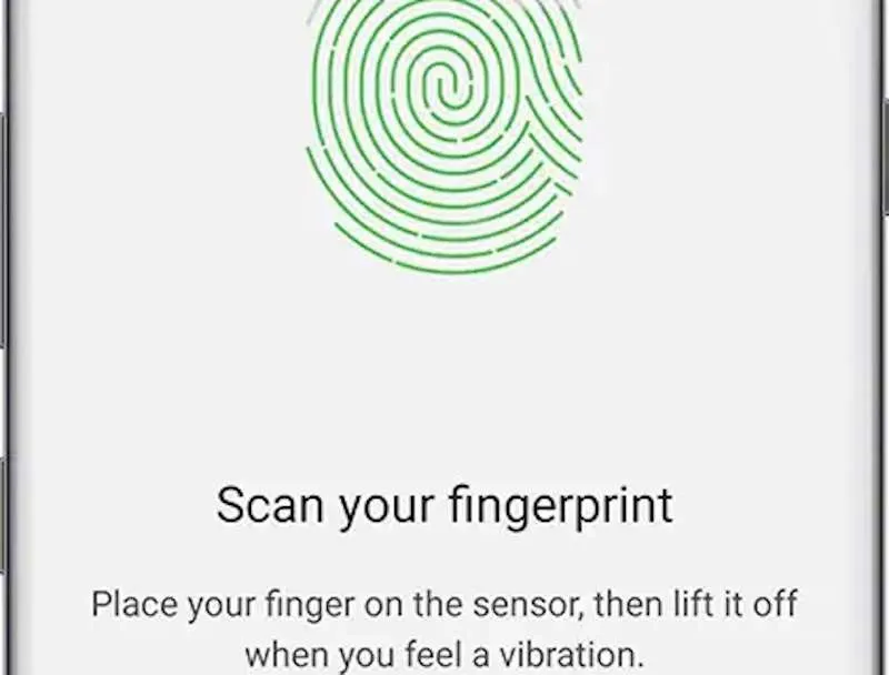 Samsung パスの指紋認証ができなかった問題を解決する方法