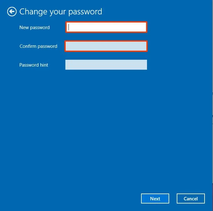 Windows 10 ローカルアカウントのパスワードを削除する