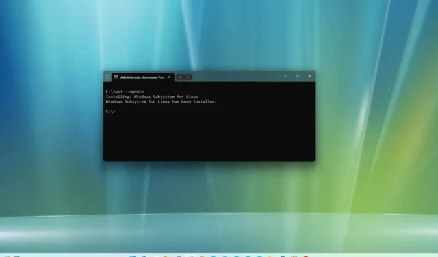 Windows-subsysteem voor Linux (WSL) installeren op Windows 11
