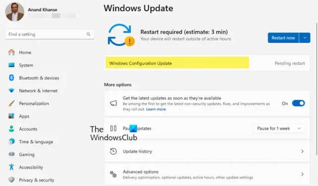 Wat is Windows-configuratie-update?