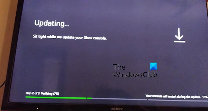 Xbox One não atualiza, funciona ou trava no ciclo de atualização