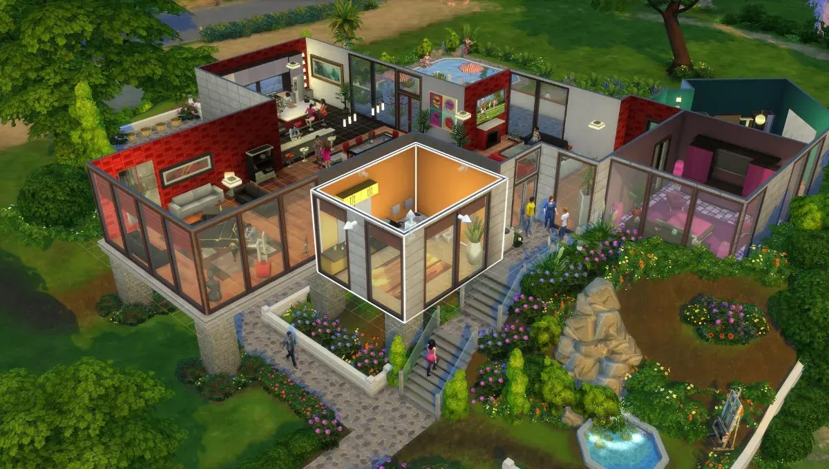 Schermafbeelding van De Sims 4