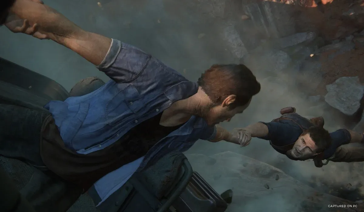 Captura de tela de Uncharted 4: A Thief's End