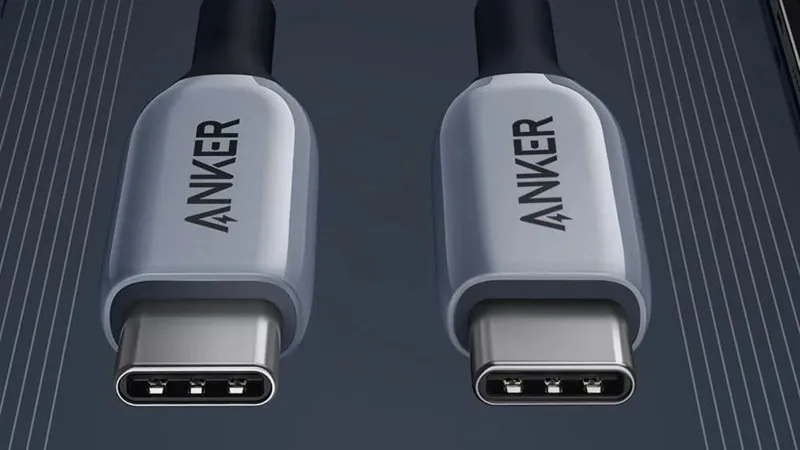 Câble de chargement Anker 765 pour ordinateurs portables Windows.