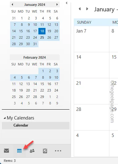 Kalender in ms alt min