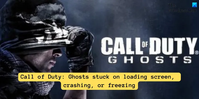 Call of Duty: Ghost가 로딩 화면에서 멈췄거나 충돌하거나 멈췄습니다.