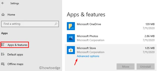 在 Windows 10 中清除並重設 Microsoft Store 快取