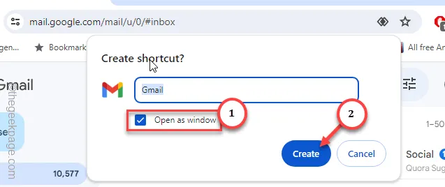 criar Gmail mínimo