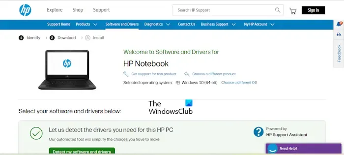 HP-stuurprogramma's downloaden