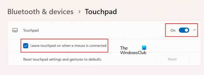 Abilita il touchpad ASUS tramite le Impostazioni di sistema