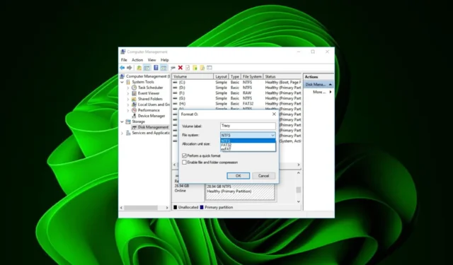 Windows 11でexFATをFAT32形式に変換する4つの方法