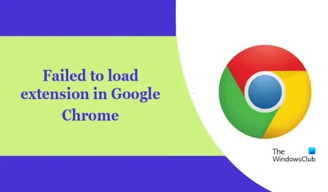 Falha ao carregar extensão no Google Chrome [Fix]