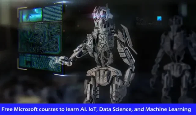 AI、IoT、データ サイエンス、機械学習を学ぶための無料の Microsoft コース