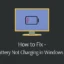 Como consertar a bateria que não carrega no Windows 11